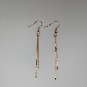 Danggling earrings for women extra long chain